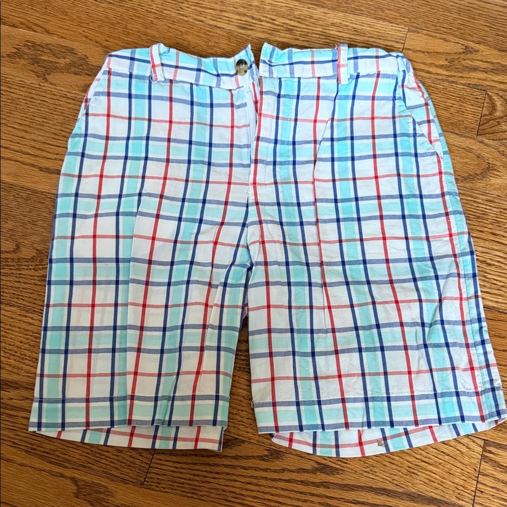 Classic Prep Plaid Shorts size 7